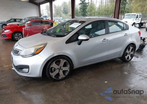 2014 Kia Rio Sx z USA, uszkodzony, nr VIN KNADN4A3XE6388102